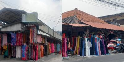 Pertokoan di kawasan Cipadu. Foto : Alifah MG