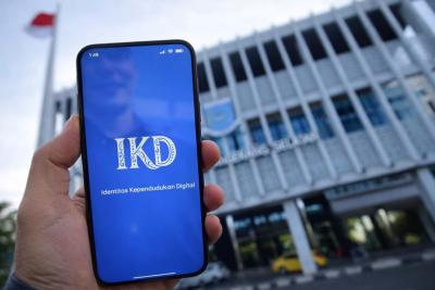 IDENTITAS DIGITAL. Ilustrasi penggunaan IKD.