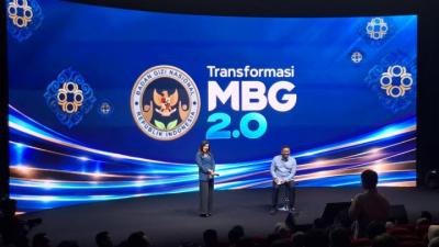 Kepala BGN Sudaryono pada acara 1 tahun BGN. Foto : Ist