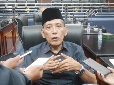 AKBP (Purn) Edi Irianto, Ketua Komite Olahraga Nasional Indonesia (KONI) Kota Serang.(Ari Supriadi-tangselpos.id)