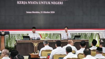 Sidang Kabinet Paripurna di Istana Negara, Rabu (21/10/2026). Foto : Ist